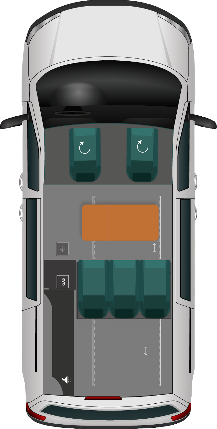 Layout P09 văzut de sus