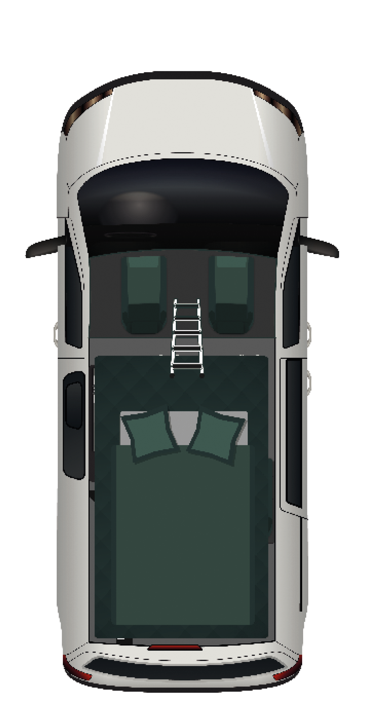 P10+ Compact Edition - vedere de sus camping